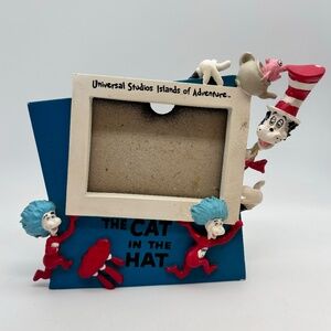 Universal Dr. Seuss Cat in the Hat Islands of Adventure Freestanding Photo Frame